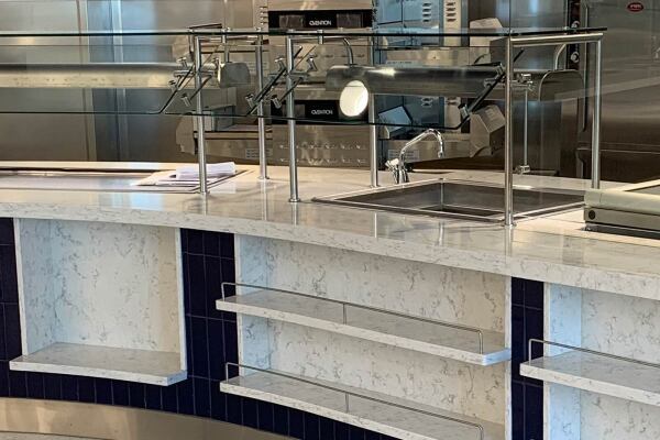 SLU Hospital Kitchen and Counter