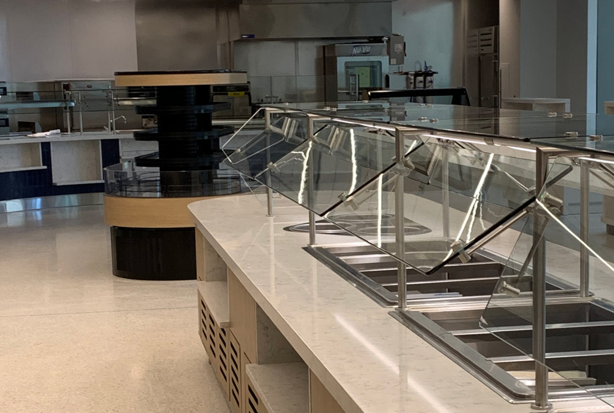 SLU Hospital Kitchen and Counter